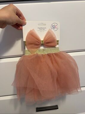 Headband & Tutu set- 2T/ 3T
